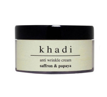 Anti wrinkle cream Saffron and Papaya, 50 grams