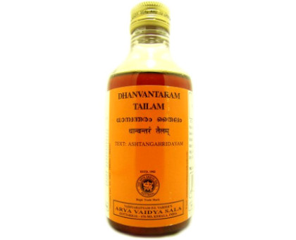 Dhanvantaram tailam Kottakkal, 200 ml Dhanvantaram tailam Kottakkal, 200 ml