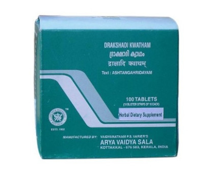 Drakshadi ekstrakt Kottakkal, 100 tabletek - 100 gramy Drakshadi ekstrakt Kottakkal, 100 tabletek - 100 gramy