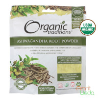 Ashwagandha polvo, 200 gramoss