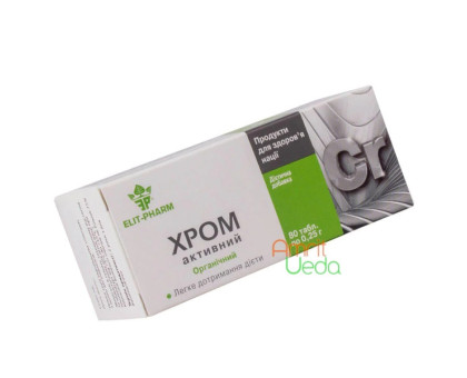 Chromium active Elite-Pharm, 80 tablets Chromium active Elite-Pharm, 80 tablets