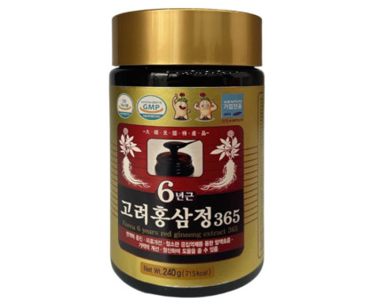 Korean Red Ginseng extract Dae Han, 240 grams Korean Red Ginseng extract Dae Han, 240 grams