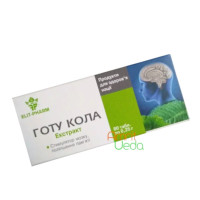 Gotu Kola (Brahmi) extracto, 80 tabletas