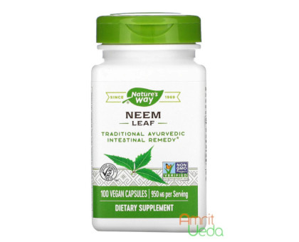 Neem Nature's Way, 100 capsules Neem Nature's Way, 100 capsules