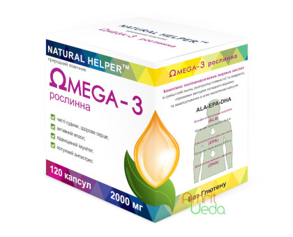 Omega 3 herbal Natural Helper, 120 capsules Omega 3 herbal Natural Helper, 120 capsules