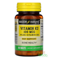 Vitamin K2 plus D3, 100 tabletten