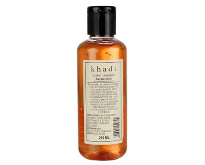 Henna &Tulsi shampoo Khadi, 210 ml Henna &Tulsi shampoo Khadi, 210 ml