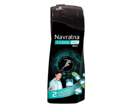 Navratna I-Cool talc Himani, 100 grams Navratna I-Cool talc Himani, 100 grams