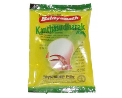 Kanthasudharak bati Baidyanath, 6 gramy Kanthasudharak bati Baidyanath, 6 gramy