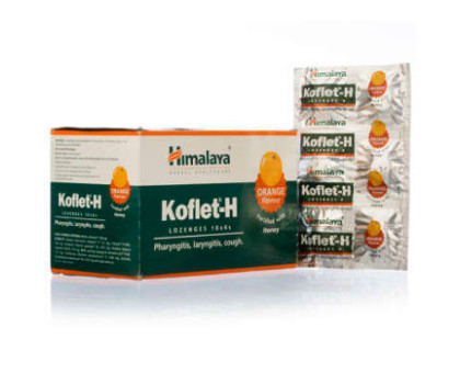 Lozenges for cough Koflet H ginger Himalaya, 12 pc Lozenges for cough Koflet H ginger Himalaya, 12 pc