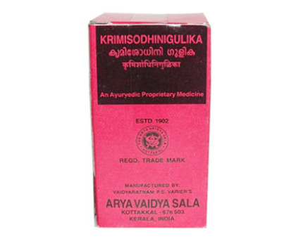 Krimisodhini Gulika Kottakkal, 100 tabletek Krimisodhini Gulika Kottakkal, 100 tabletek