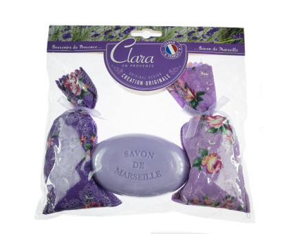 Lavender set Provence Green leaf Lavender set Provence Green leaf