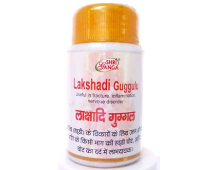 Lakshadi Guggul Shri Ganga, 50 gramy - 100 tabletek - 100 tabletek Lakshadi Guggul Shri Ganga, 50 gramy - 100 tabletek - 100 tabletek