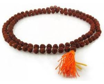 Rudraksha mala small seeds, 108 beads Rudraksha mala small seeds, 108 beads