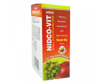 Nidco-Vit syrup NidCo, 200 ml Nidco-Vit syrup NidCo, 200 ml