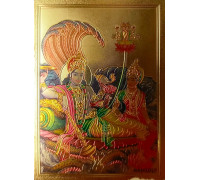 Magnet Vishnu und Lakshmi (Magnet Vishnu and Lakshmi)