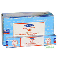 Incense sticks Satya Nag Champa OM, 15 gramm