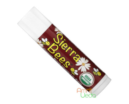 Lip balm Black cherry Sierra Bees, 4 grams Lip balm Black cherry Sierra Bees, 4 grams
