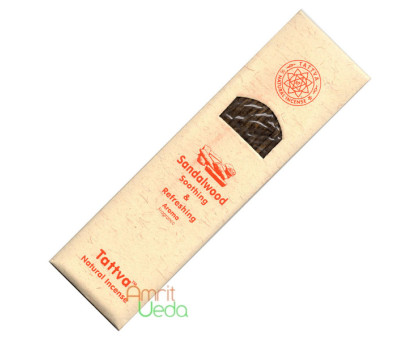 Incense sticks Sandalwood Tattva natural incense, 12 pieces Incense sticks Sandalwood Tattva natural incense, 12 pieces