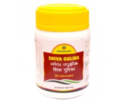 Shiva Gulika Nagarjuna, 50 tablets - 100 grams Shiva Gulika Nagarjuna, 50 tablets - 100 grams