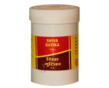 Shiva gutika Vyas Pharmacy, 100 tabletek - 50 gramy Shiva gutika Vyas Pharmacy, 100 tabletek - 50 gramy