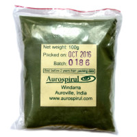 Spirulina pulver, 100 gramm