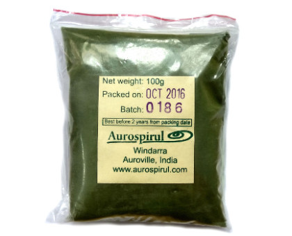 Spirulina pulver Aurospirul, 100 gramm Spirulina pulver Aurospirul, 100 gramm
