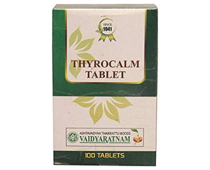 Thyrocalm Vaidyaratnam, 100 tablets Thyrocalm Vaidyaratnam, 100 tablets