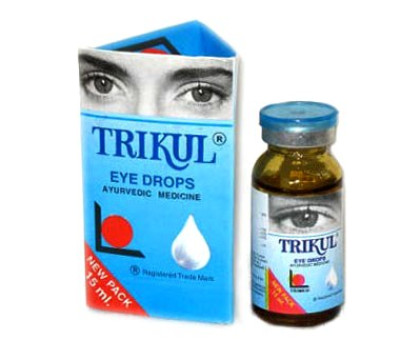Eye drops Trikul Trimed ayurveda, 15 ml Eye drops Trikul Trimed ayurveda, 15 ml