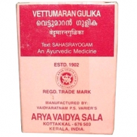 Vettumaran gulika, 100 compresse