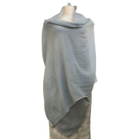 Pashmina shawl Gray ash color, 100% cashmere