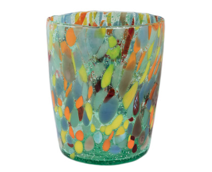 Glass multicolored Murano, 350 ml Glass multicolored Murano, 350 ml