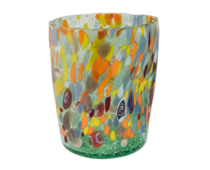 Glass multicolored Murano, 350 ml Glass multicolored Murano, 350 ml
