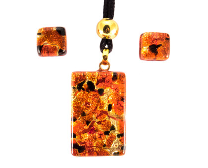 Pendant plus earrings Murano Pendant plus earrings Murano