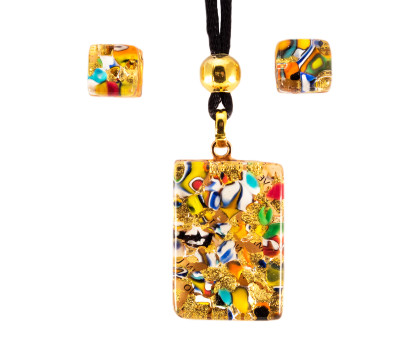 Pendant plus earrings Murano Pendant plus earrings Murano