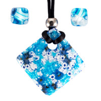 Pendant plus earrings