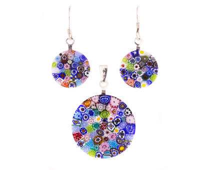Pendant plus earrings Murano Pendant plus earrings Murano