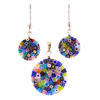 Pendant plus earrings