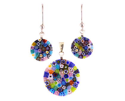 Pendant plus earrings Murano Pendant plus earrings Murano