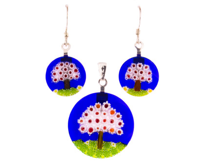 Pendant plus earrings Murano Pendant plus earrings Murano