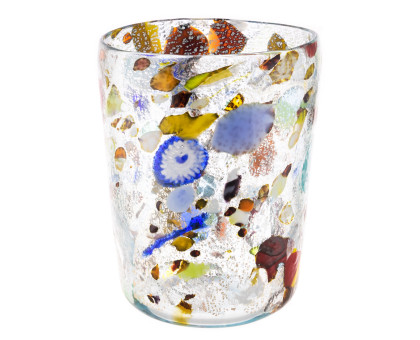Glass multicolored Murano, 350 ml Glass multicolored Murano, 350 ml