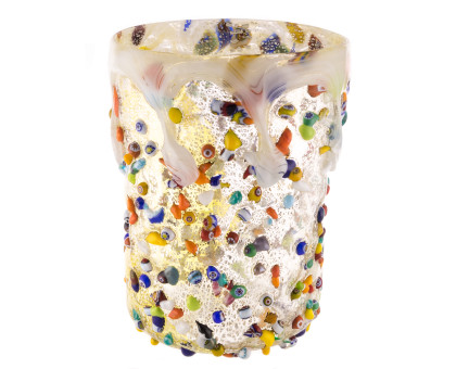 Glass multicolored Murano, 350 ml Glass multicolored Murano, 350 ml